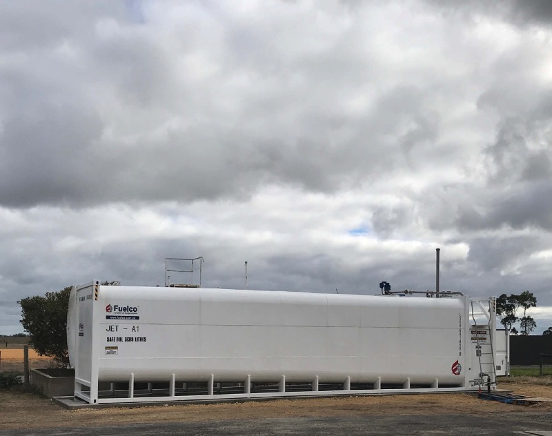 AVIATION FUEL STORAGE AUS