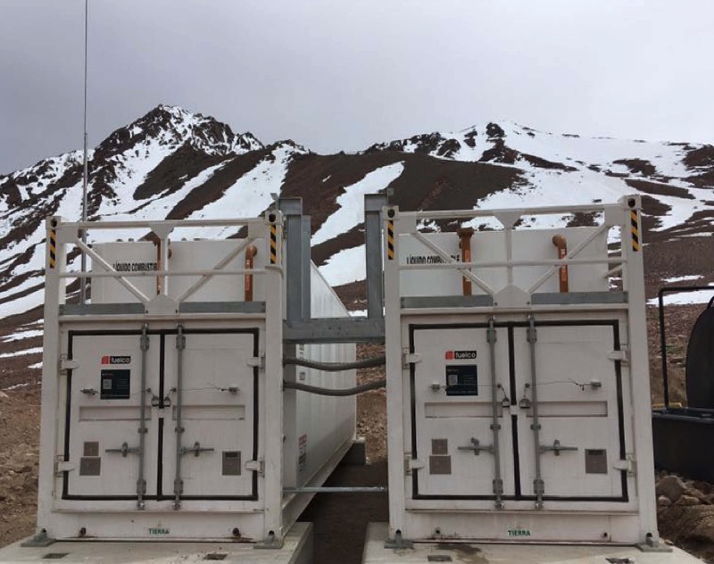 REMOTE FUEL STATION FOR MINE, CHILE
